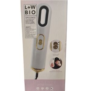 L+W BIO OPULENCE Lightweight Hair Dryer with 3 Comb Attachments